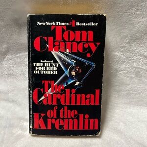 The Cardinal of the Kremlin by Tom Clancy 1989 paperback book